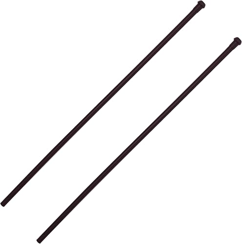 Westbrass A120-2-12 3/8" x 20" Bullnose Faucet Supply Riser Line, Oil Rubbed Bro