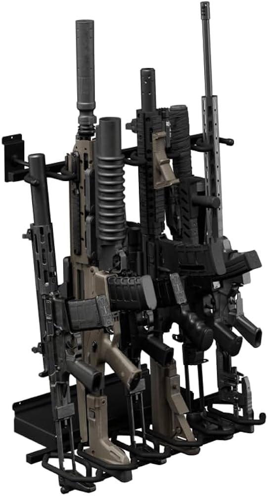Amazon.co.jp: Hold Up Displays - 垂直ガンラック 壁&ライフル収納