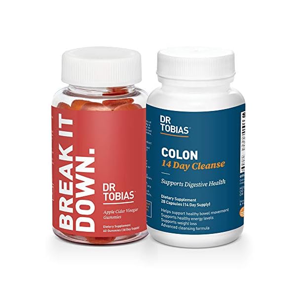 Dr. Tobias Digestive Starter Pack – Colon 14 Day Cleanse and Apple Cider Vinegar Gummies