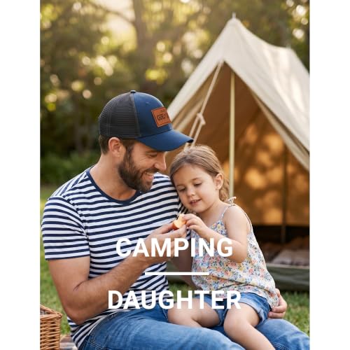 Image of Girl and Dad Hat Gifts for Fathers Day form Daughter,Daddys Girl Hats Gifts