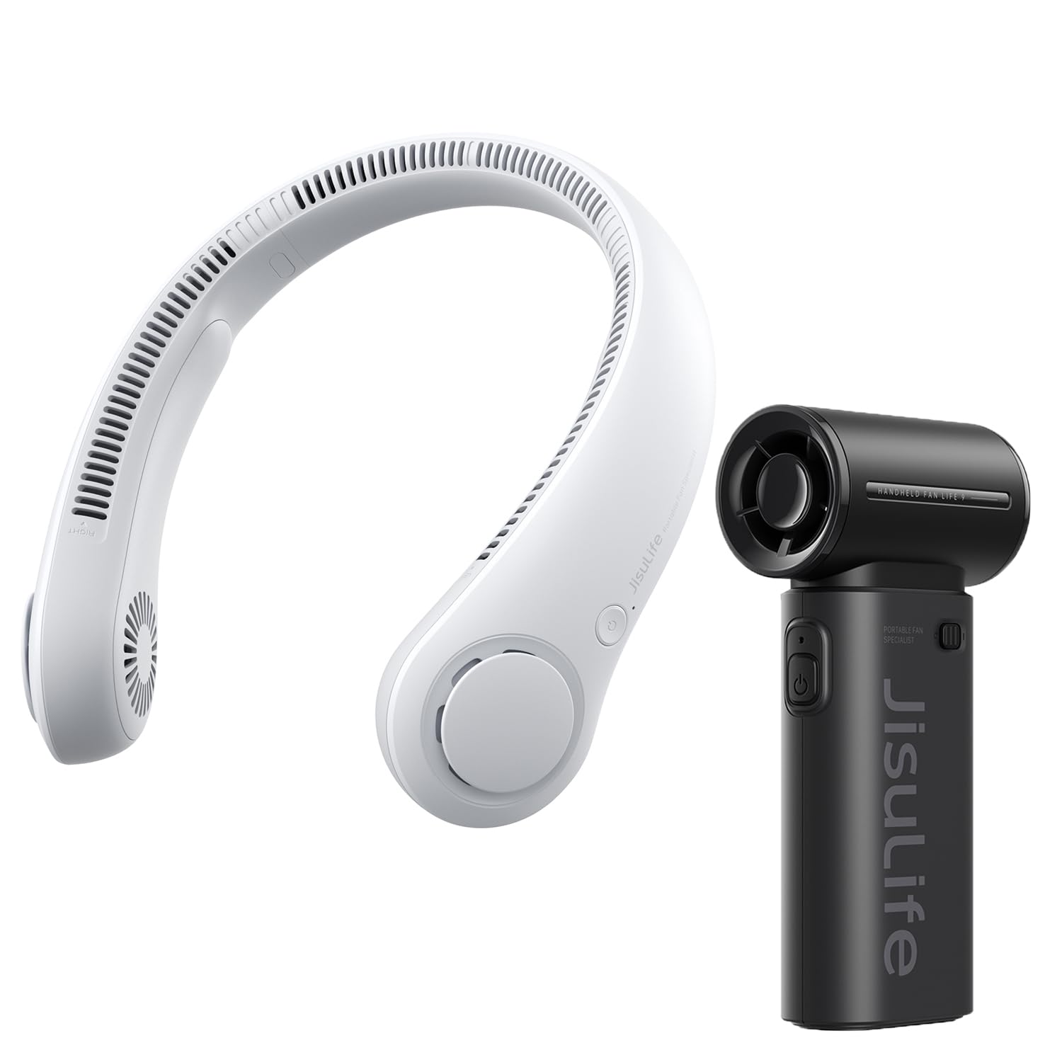 Amazon.com: JISULIFE Portable Neck Fan+Mini Handheld Fan, Turbo