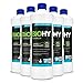 BiOHY Nabłyszczacz (6 x butelka 1l) | Ekologiczny koncentrat | Odpowiedni do wszystkich zmywarek (komercyjnych), zapewnia niezrównany połysk szklanek i naczyń (Klarspüler)