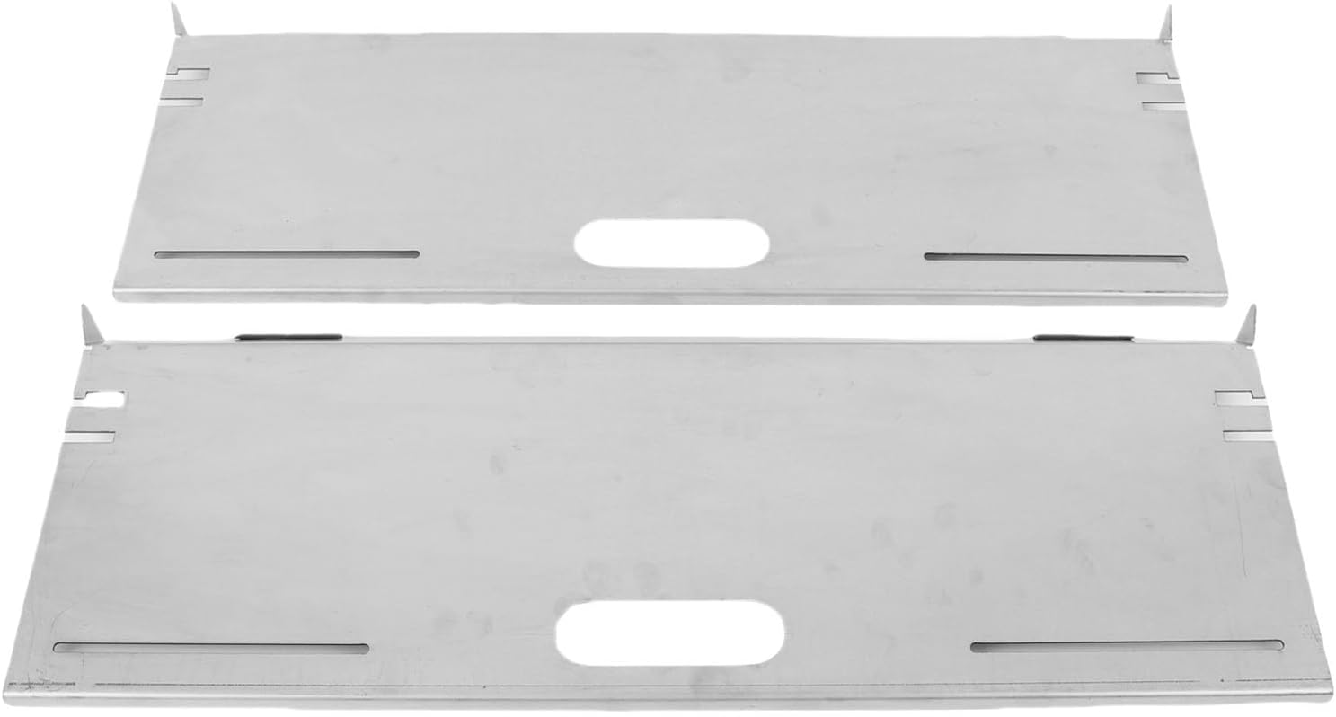 2Pcs Wheel Hub Alignment Plate, Stainless Steel Heavy Duty Toe Calibration Tool with Non Slip Rubber Base, for Sedans SUVs Trucks 15 to 22 Inch Hubs