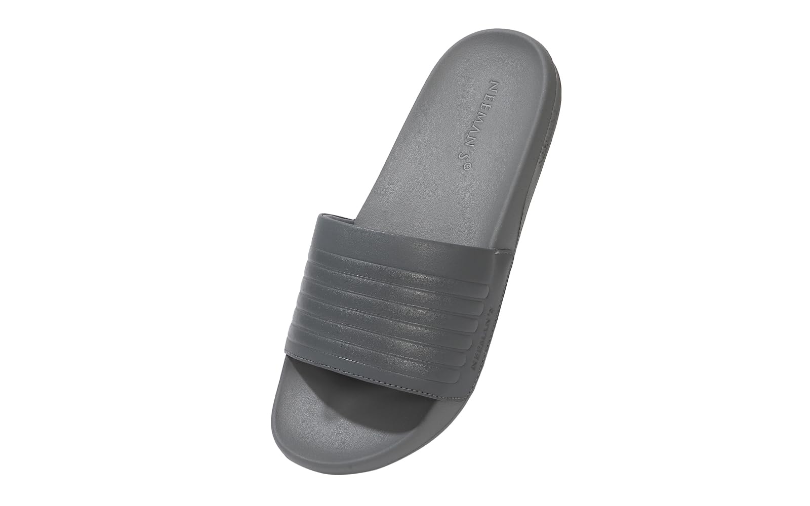 Neemans Footbed Slides for Men | Cushioned & Comfortable Flip Flops for Men | everyday Comfort, Lightweight and Flexible | Grey UK7 (B0D8JNK9WX) Amazon Price History, Amazon Price Tracker