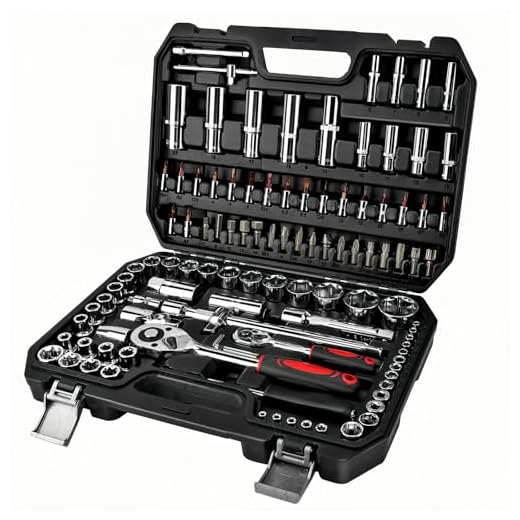 108-Piece Socket Set for Mechanics