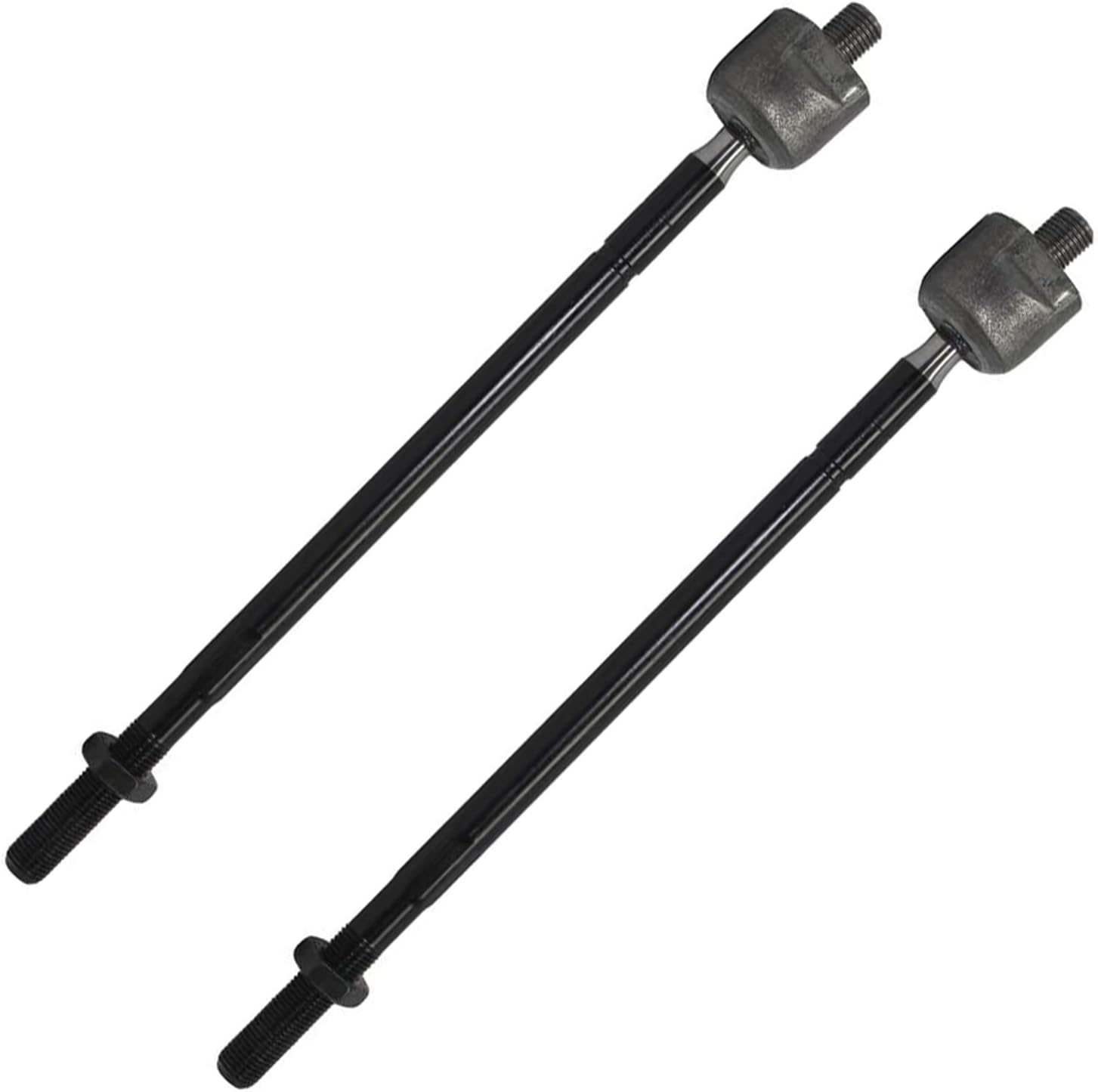 Detroit Axle - Front 2pc Tie Rods for Toyota 93-97 Corolla, 93-96 Geo Prizm, 2 Inner Tie Rod Ends 1993 1994 1995 1996 1997 Replacement