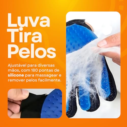 Kit Higiene Pet 03 Refil Rolo de Sacos de lixo Pet Cata Caca + 03 Porta Saquinhos, formato Osso + Em