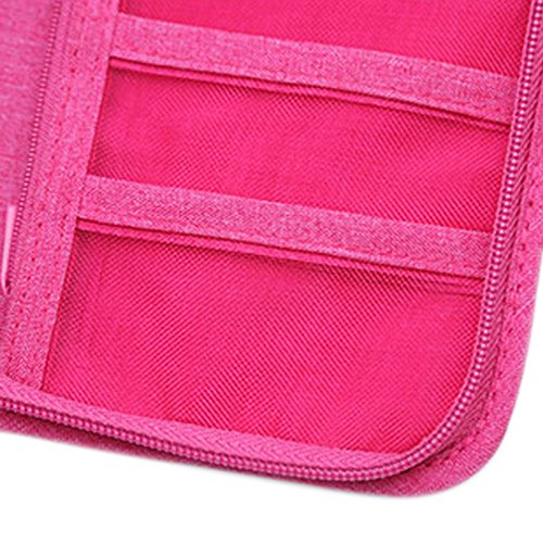 Portador de passaporte, Andoer Travel Wallet Family Passport Organizador de cartão de crédito Estojo