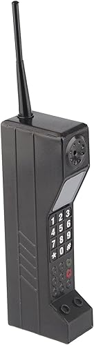 Miniatura 3 de Ladrillo a la antigua, modelo retro de los años 80 de hierro para teléfono móvil, accesorios fotográficos de simulación, adornos estilizados