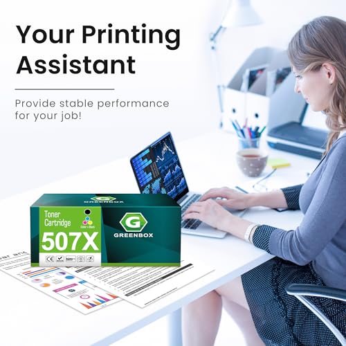 GREENBOX Compatible Toner Cartridge Replacement for HP 507X 507A CE400X CE401A CE402A CE403A for Enterprise M551 M551n M551dn M575c M575dn M551xh M570dw Printer (1 Black 1 Cyan 1 Magenta 1 Yellow) by GREENBOX - Image 4