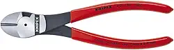 KNIPEX - 74 01 180 ferramentas - Cortadores diagonais de alta alavancagem (7401180), 18 cm