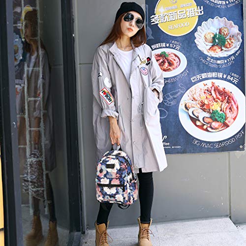 Fvstar Mini Backpack Women Girls Water-Resistant Small Backpack Purse Shoulder Bag For Womens Adult Kids School Travel,Floral #TOP6