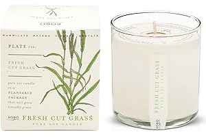 KOBO Fresh Cut Grass Candle: Capture the Allure of a Summer Meadow