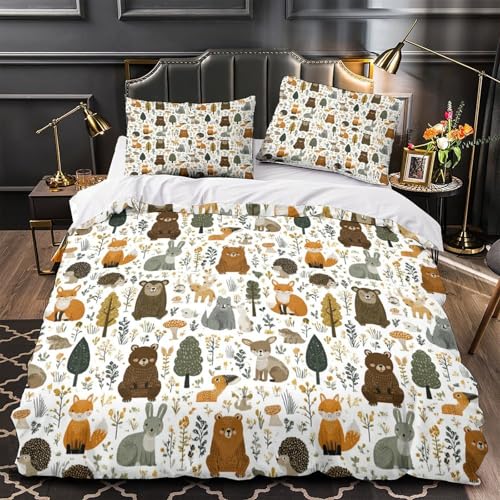 Parure de lit Fleur de Vie housse de couette 260x220cm géométrique 3D