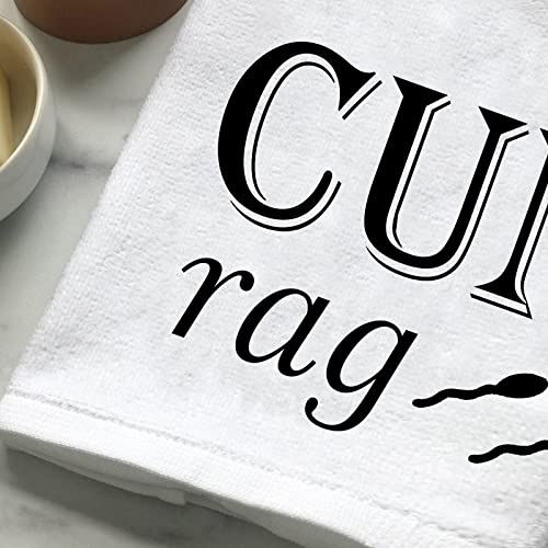 Wcgxko Cum Rag Vag Rag Naughty Funny Bathroom Towel For Boyfriend Huaband Adult Humor Gift (Cum -2) #TOP4