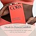 Cora 100% Organic Cotton Topsheet Pads (24 Maxi Overnight Pads)