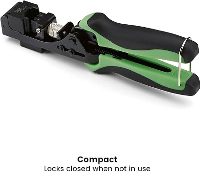 TRUE CABLE 90 Degree RJ45 Keystone Jack Termination Tool, Cat5e/Cat6/Cat6A UTP Ethernet Cable EZ Termination Punch Down for trueCABLE Unshielded Keystone Jacks