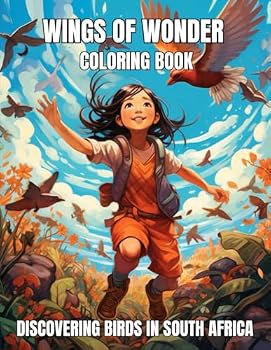 Wings of Wonder Coloring Book: Discovering Birds in South Africa for Kids Ages 8-12 (Wings of Wonder Coloring Books: Discovering Birds Worldwide)