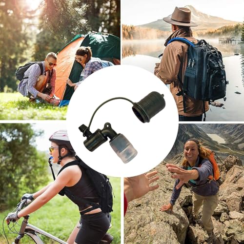 GMBYLBY Bites Valves for Hydrations Pack Bladder Water Bag Backpacking Silicones Bites Valves Nozzle Replacement Mouthpieces