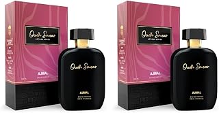 Ajmal ARTISAN - OUDH SMEAR Long lasting Fragrance, Handpicked Luxury Perfume for Men 100ml. (Pack of 2) Price In India