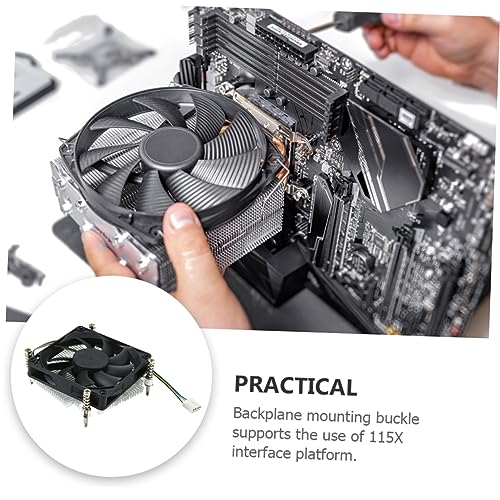 Ventilateur processeur : lot de 2 radiateurs pour boîtier PC