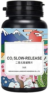 Comprimidos de CO2 100 comprimidos de dióxido de carbono para plantas de aquário comprimidos de cultivo 70 comprimidos estabilizam comprimidos de co2 para plantas comprimidos de co2 para plantas