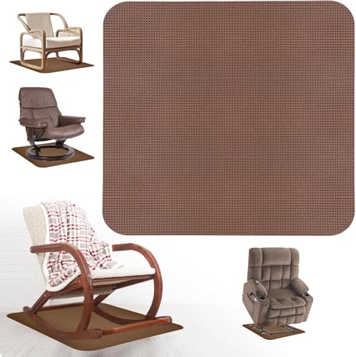 Recliner Pads for Hardwood Floors Non Slip Recliner Grippers Under Recliner Floor Protectors Furniture Pads to Prevent Sliding Non Slip Furniture Rail Pad for Recliners Swivel Chairs Coffee
