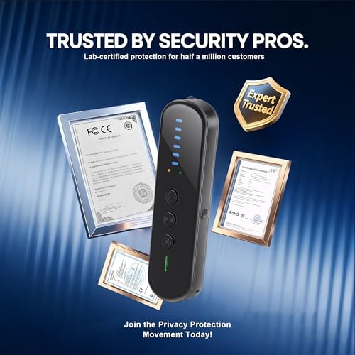 AOBOCAM Upgraded Hidden Camera Detector, AI-Powered Anti-Spy Device — view 6