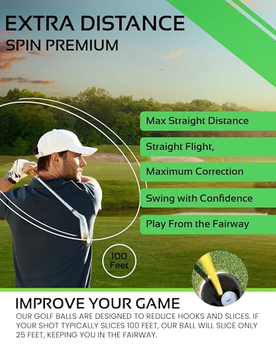 Polara Self-Correcting Golf Balls – Anti-Slice & Hook