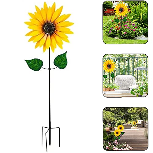 Outdoor Windmill, Garden Wind Spinner, Classical Flower Wind Spinner, Sunflower Wind Spinner For Home Outdoor Yard Patio Lawn Garden Decoration #TOP2