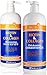 Renpure Originals Biotin & Collagen Thickening Shampoo And Conditioner Set 32 Oz (Zero Sodium Chloride, Sulfate, Dyes Harsh Salts, Parabens, Gluten)