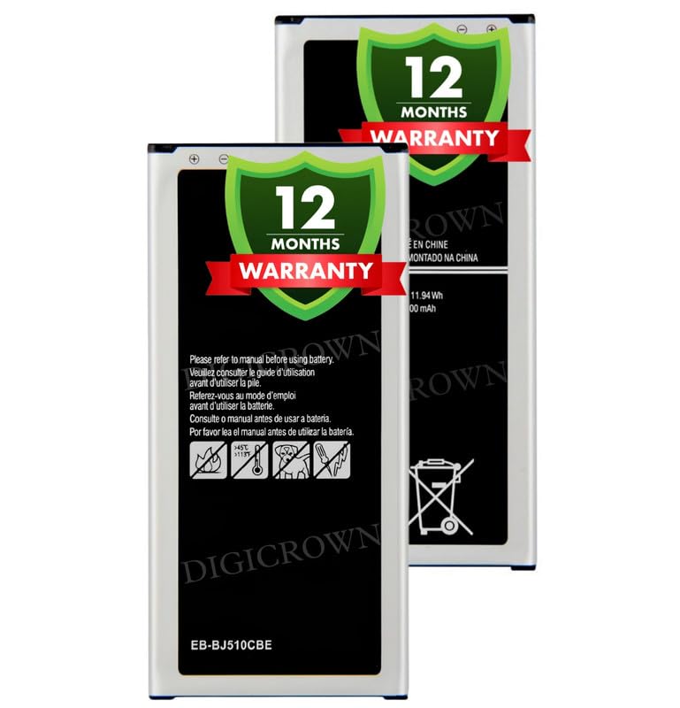 Image of Original EB-BJ510CBE Battery Compatible for Samsung Galaxy J5 (2016) (SM-J510F) - (3100mAh) - 1 Year Warranty DF7