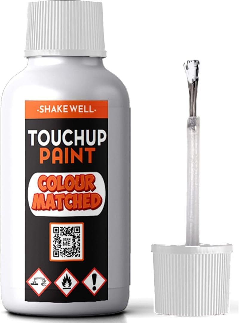 Xtremeauto Enamel Touch Up Paint 30ml For Kitchen Appliances & Bathroom - 30ml Fast Drying Repair Pen - Suitable For Radiator, Shower, Fridge, Sink, Chips and Scrapes (White)