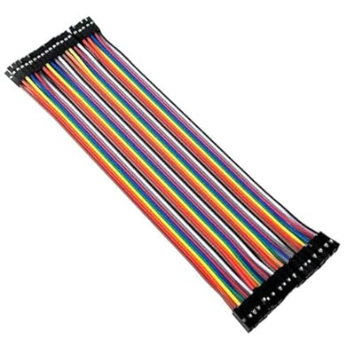 REY Cable Compatible Dupont, Cable Puente Jumper Hembra Hembra, Placa Base, 10 cm | Ya disponible en tu tienda friki favorita! En mundofriki.es!
