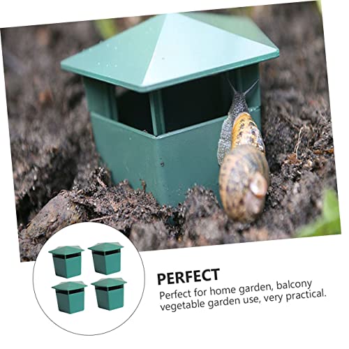 Ipetboom 8 Pçs -Caracóis Caixa De Captura Planária Coletores De Caracóis De Jardim Caracóis De Jardi