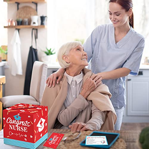 Congrats Nurse Card Holder Box 2023 Graduation Decorations Class Of 2023 Graduation Card Box Graduation Centerpieces For Tables 2023 #TOP3