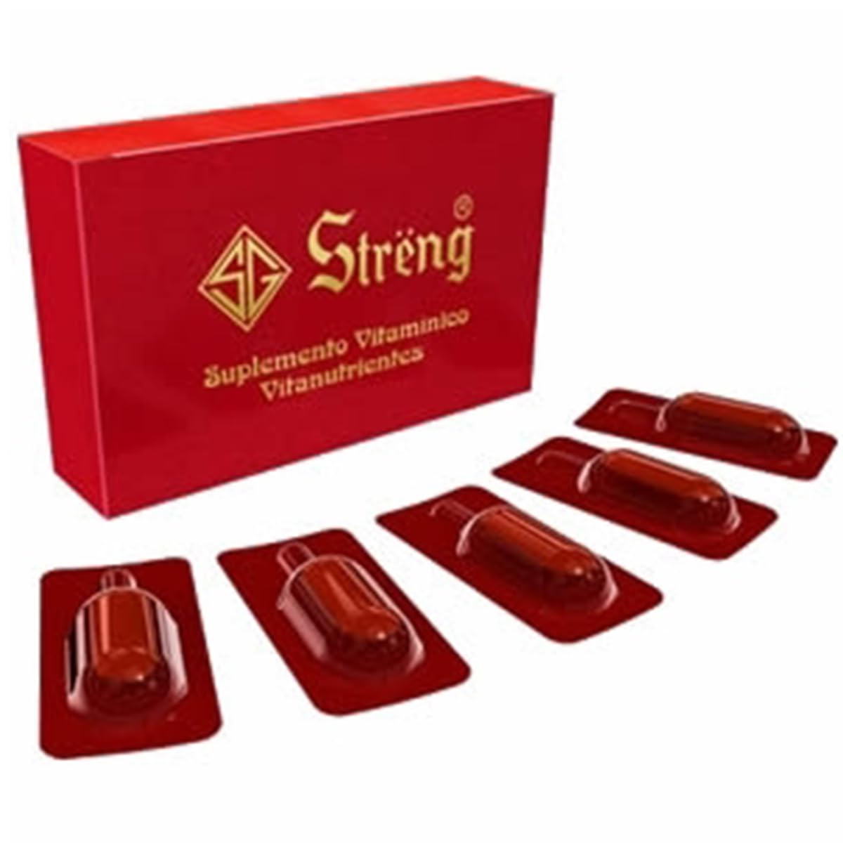 Kit 3 Streng Polivitamínico Kroener 16 Frascos em promoção! Veja a oferta e mais achadinhos de Vitaminas & Suplementos 4 Hoje é o melhor dia para comprar Kit 3 Streng Polivitamínico Kroener 16 Frascos com aquele preço maroto! Promoção! Aproveite a oferta! 4