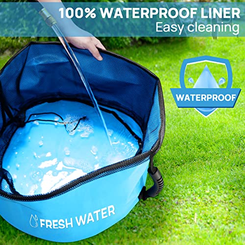 4 Pack Waterproof RV Hose Storage Bags, RV Accessories for Inside, RV Utility Bag for 4 Colors Organization, Store Your Fresh Water Sewer Hoses Electrical Cords & Accessories with Our RV Storage Bag - Image 8