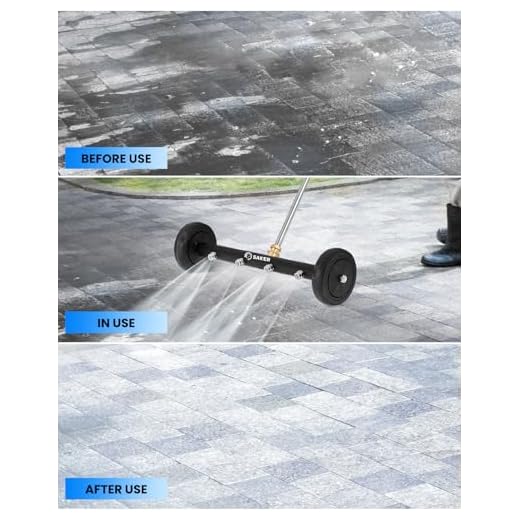 Saker 16 Inch Pressure Washer Undercarriage Cleaner
