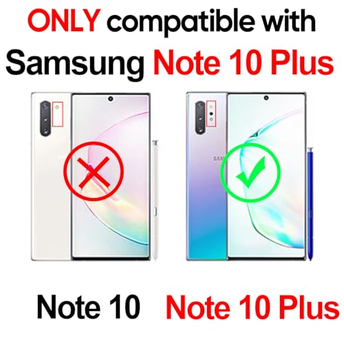 Protection intégrale Galaxy Note 10 Plus coque de protection bleue - 2