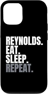 iPhone 15 Reynolds Eat Sleep Repeat, Last Name Reynolds, Reynolds Name Case