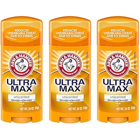 ARM & HAMMER ULTRAMAX Unscented Deodorant Pack of 3 Cover
