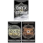 The Empyrean Series Collection 3 Books Set By Rebecca Yarros ([PB] Fourth Wing, [PB] Iron Flame & [HB] Onyx Storm)