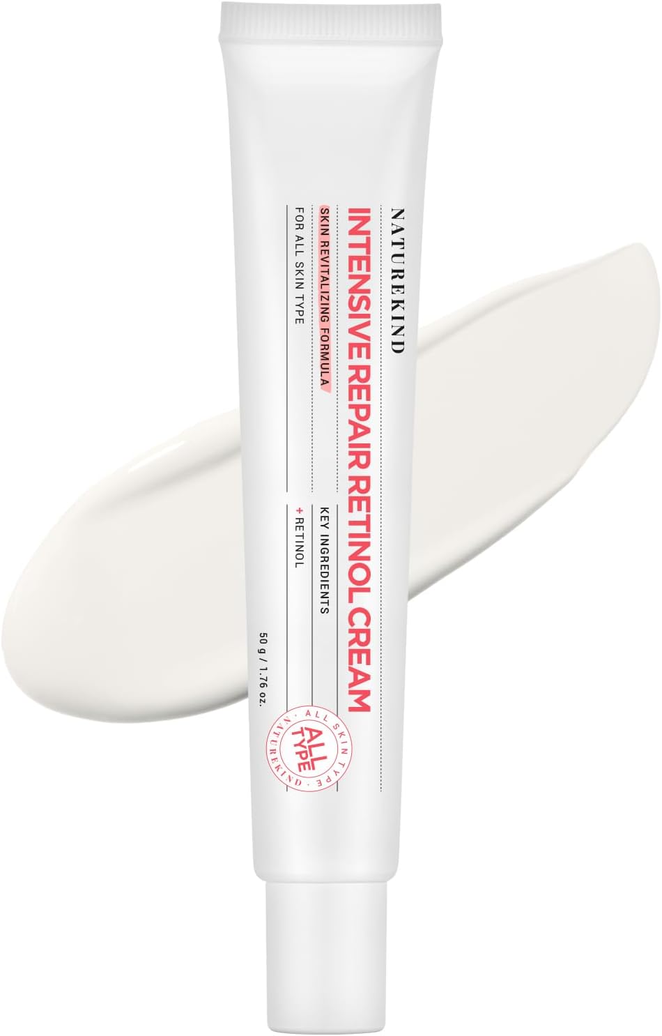 NATUREKIND Repair Retinol 0.1% Cream for Fine Lines & Wrinkles, Anti-Aging