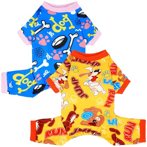 JpGdn 2PCS Dog Pajamas for Large Sized Dog Pjs Clothes ...