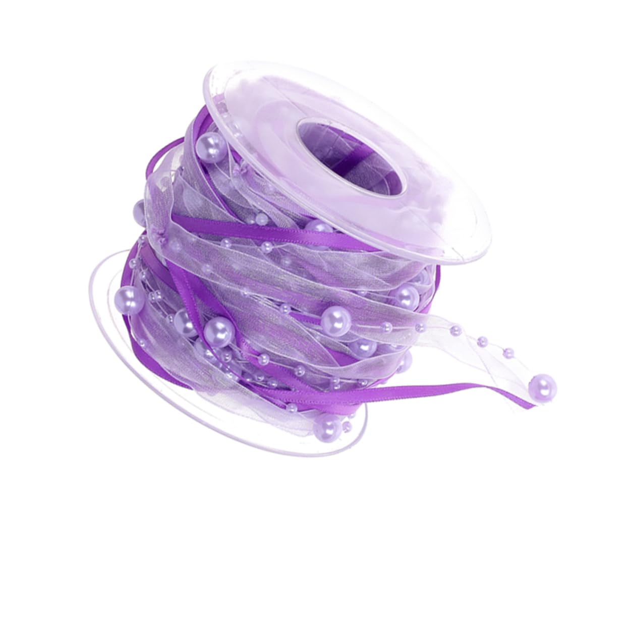 NUOBESTY 3rollen Dekorative Hochzeitsbänder Mit Perlen Für Blumensträuße -projekte Und Partydekoration Langlebig Und Wiederverwendbar Für Romantische Feiern