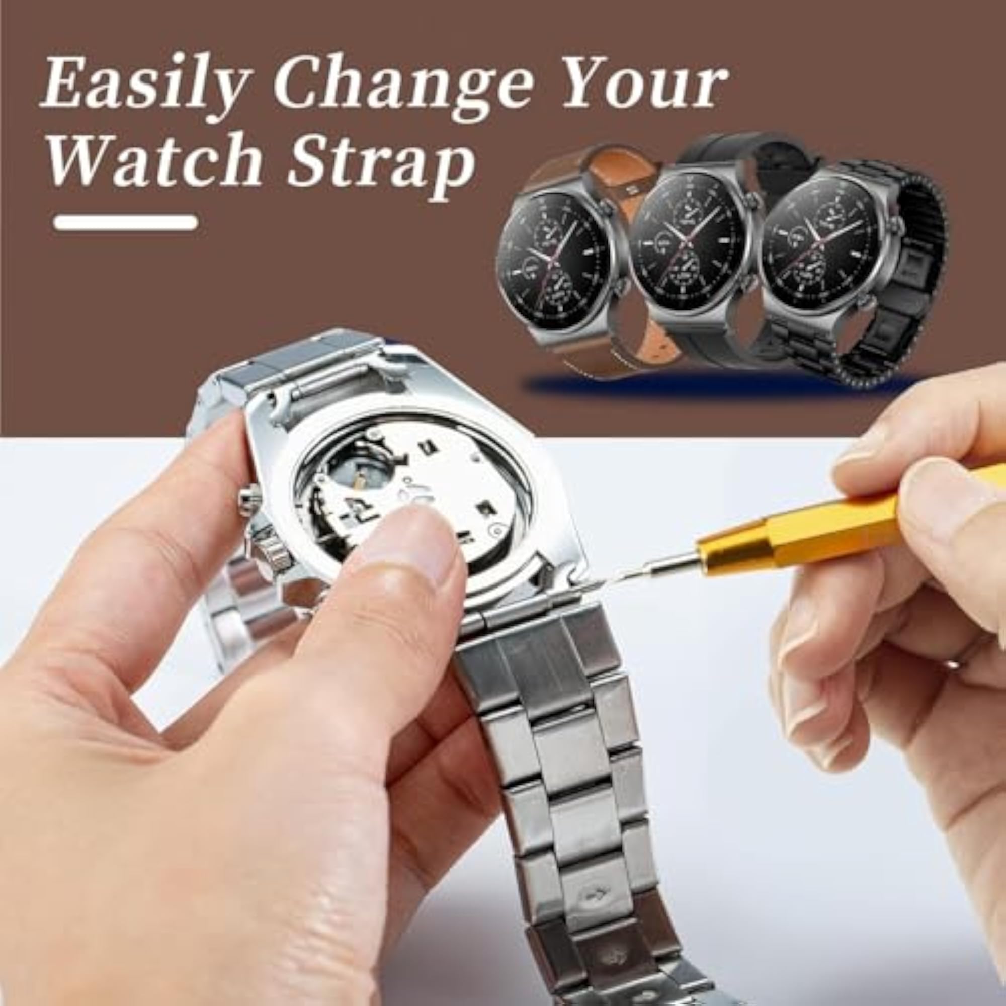 Watch Repair Tools Kit, Professional Hand Tools
