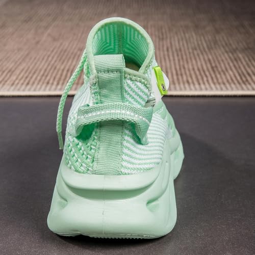 Image of Mens Running Shoes Gym Slip on Sneakers Non Slip Walking Tennis Sports Work Athletic Workout Casual Lightweight Breathable Fashion