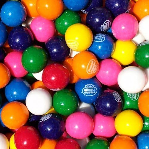DUBBLE BUBBLE Assorted Gumballs - 3 Pounds Bulk Pack OF 3