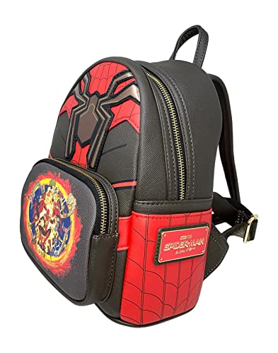 Loungefly Spiderman No Way Home Marvel Comics Cosplay Womens Double Strap Shoulder Bag Purse2